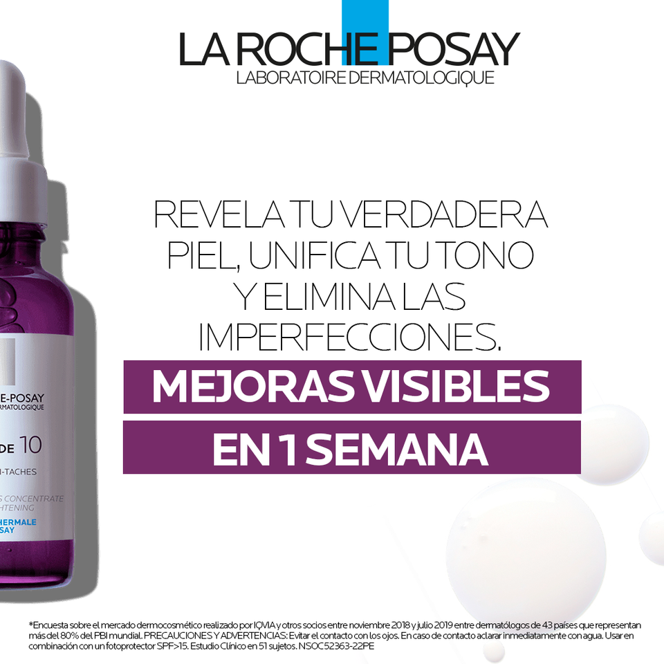 Sérum Pure Niaciamide 10 Apto para todo tipo de piel La Roche Posay