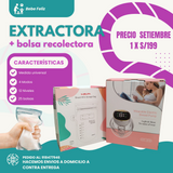 EXTRACTOR DE LECHE PORTÁTIL, MANOS LIBRES