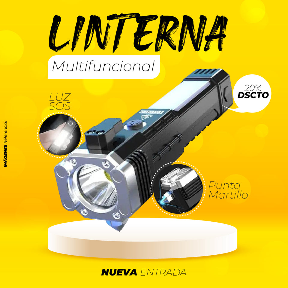 Linterna 8en1 2024 Luminosa