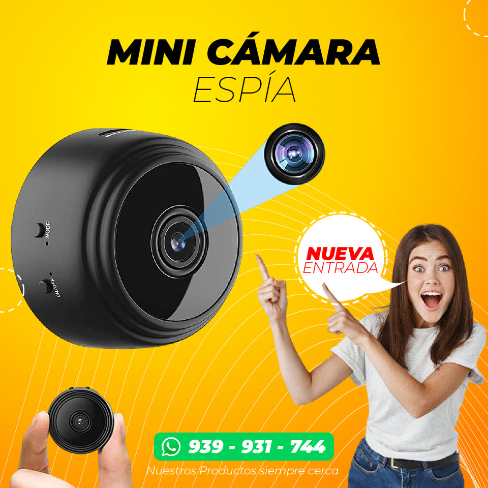 MINI CAMÁRA ESPÍA 360 G - 2024