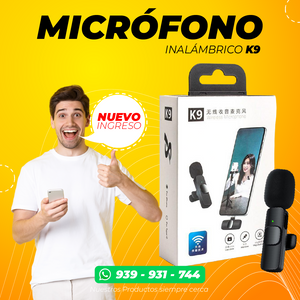 Micrófono Inalámbrico K9