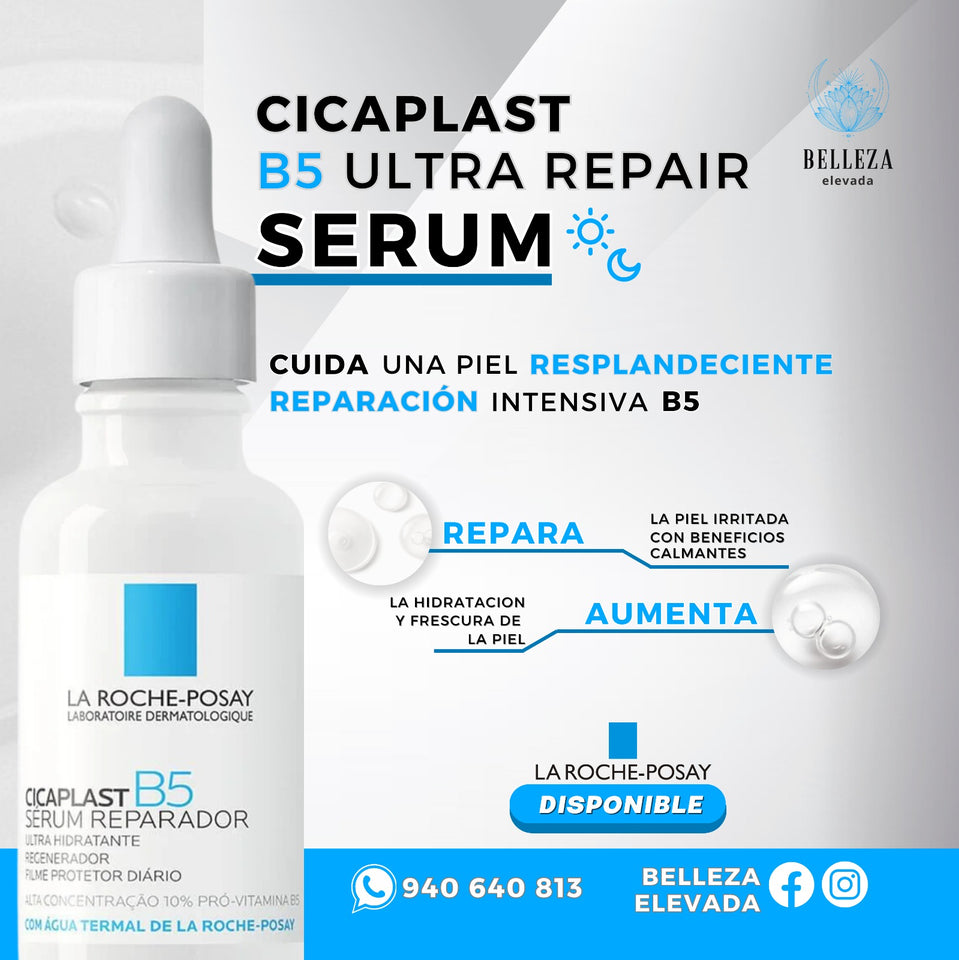 Sérum Cicaplast B5 (30 ML) Cuida Una Piel Respladecente La Roche-Posay