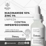 Sérum Niacinamide 10% + Zinc 1% (30 ml) Limpieza Contra Imperfecciones The Ordinary