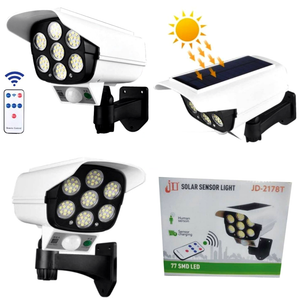 FOCO LED SOLAR - LAMPARA TIPO CAMARA