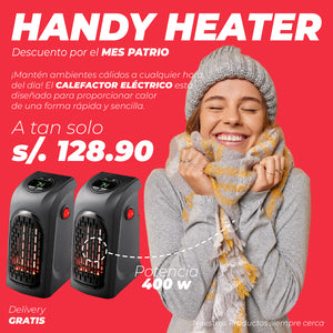 Calefactor handy heater 400 W