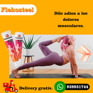 👍 FLEKOSTEEL BÁLSAMO PARA DOLOR MUSCULAR 👍