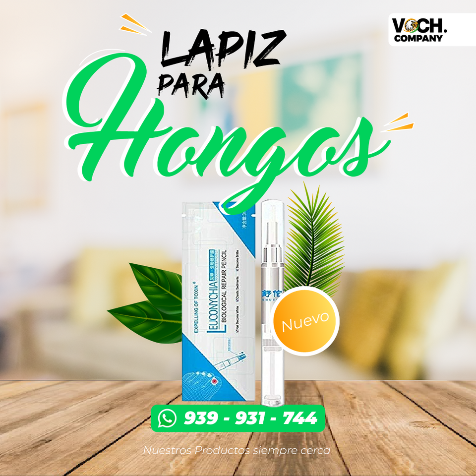 LEUCONYCHIA Lápiz para hongos en las uñas