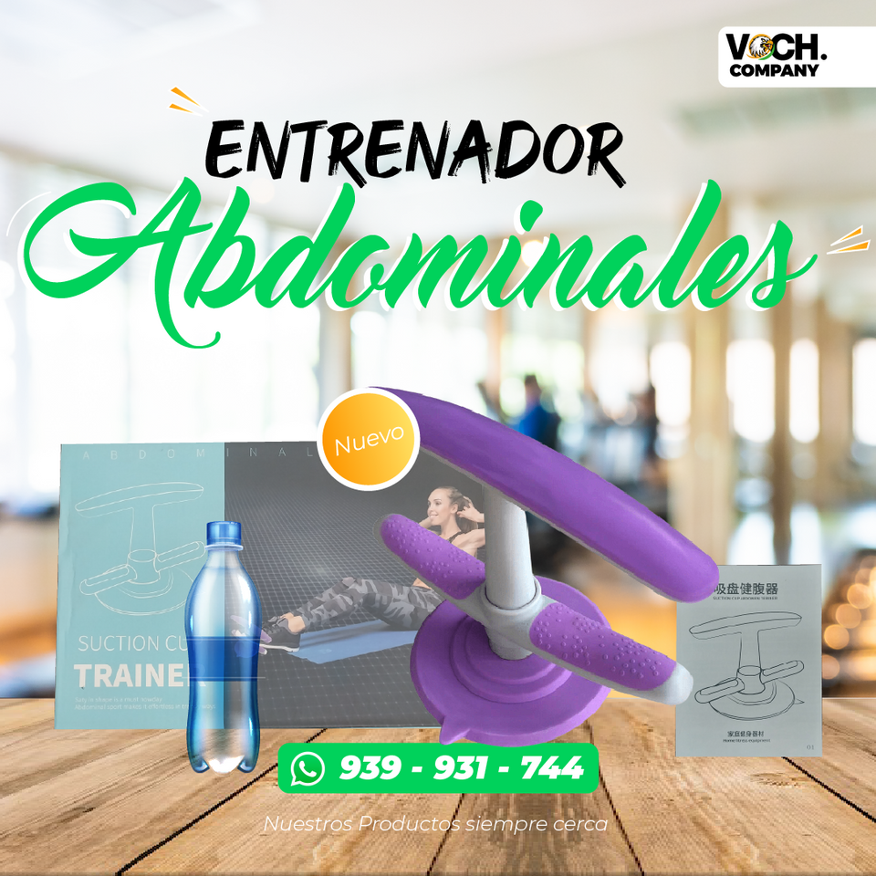 💪 ENTRENADOR PARA ABDOMINALES - PORTABLE 💪