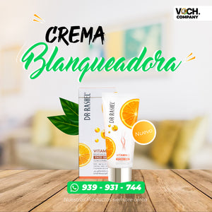 🍊 CREMA BLANQUEADORA CON VITAMINA C 🍊