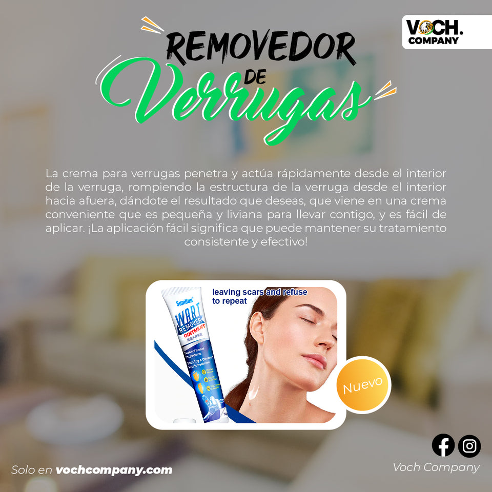 👌 CREMA REMOVEDOR DE VERRUGAS - SUMIFUN 👌